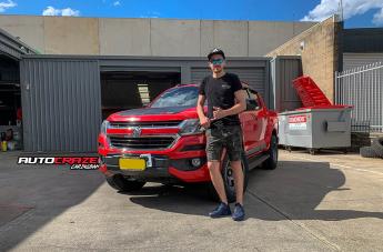 HOLDEN COLORADO SHOK ANTHRACITE 